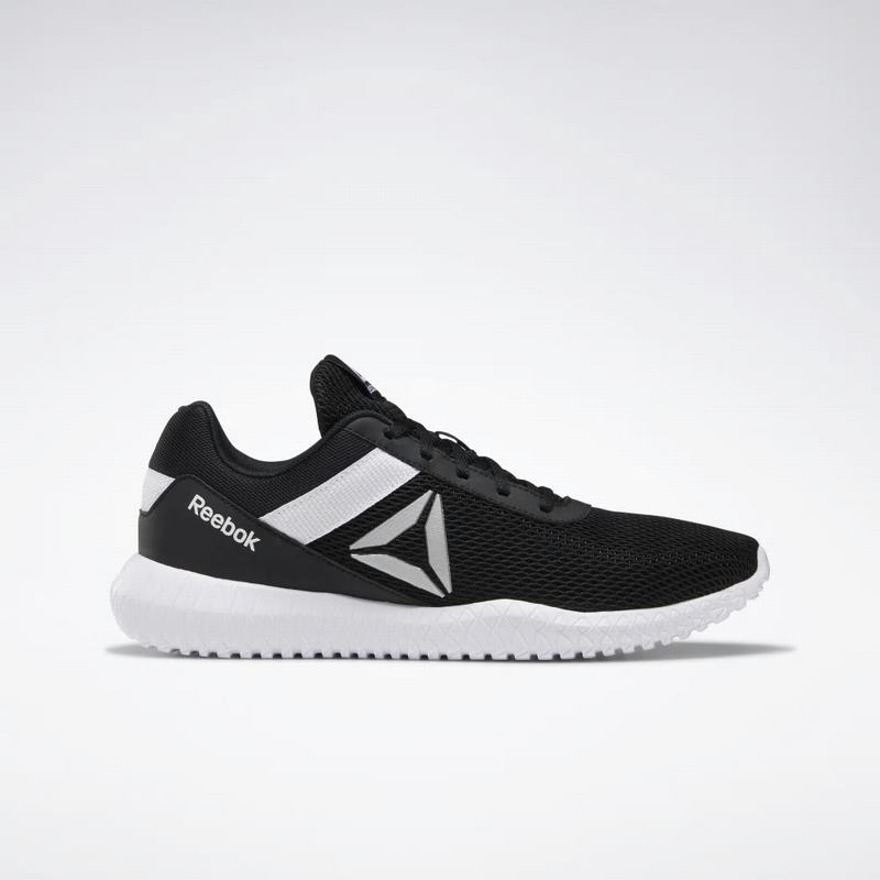 Adidasi Training Reebok Flexagon Energy Barbati Negrii/Albi/Argintii Romania SK5356BE